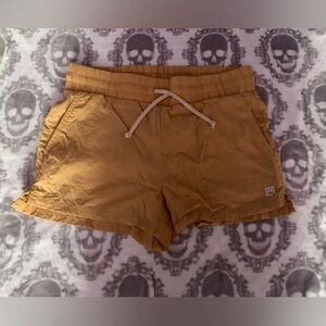 YELLOW AVALANCHE HIKING SHORTS SIZE SMALL